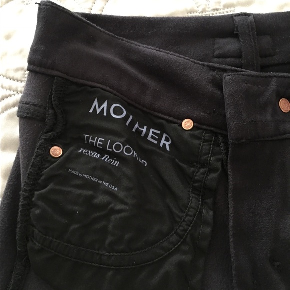 Mother, The Looker Faux Suede Skinny Jeans - Picture 7 of 8
